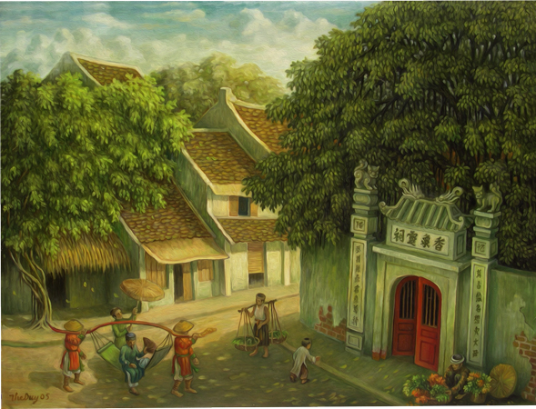 Đền Hương Tượng & Phố Mã Mây